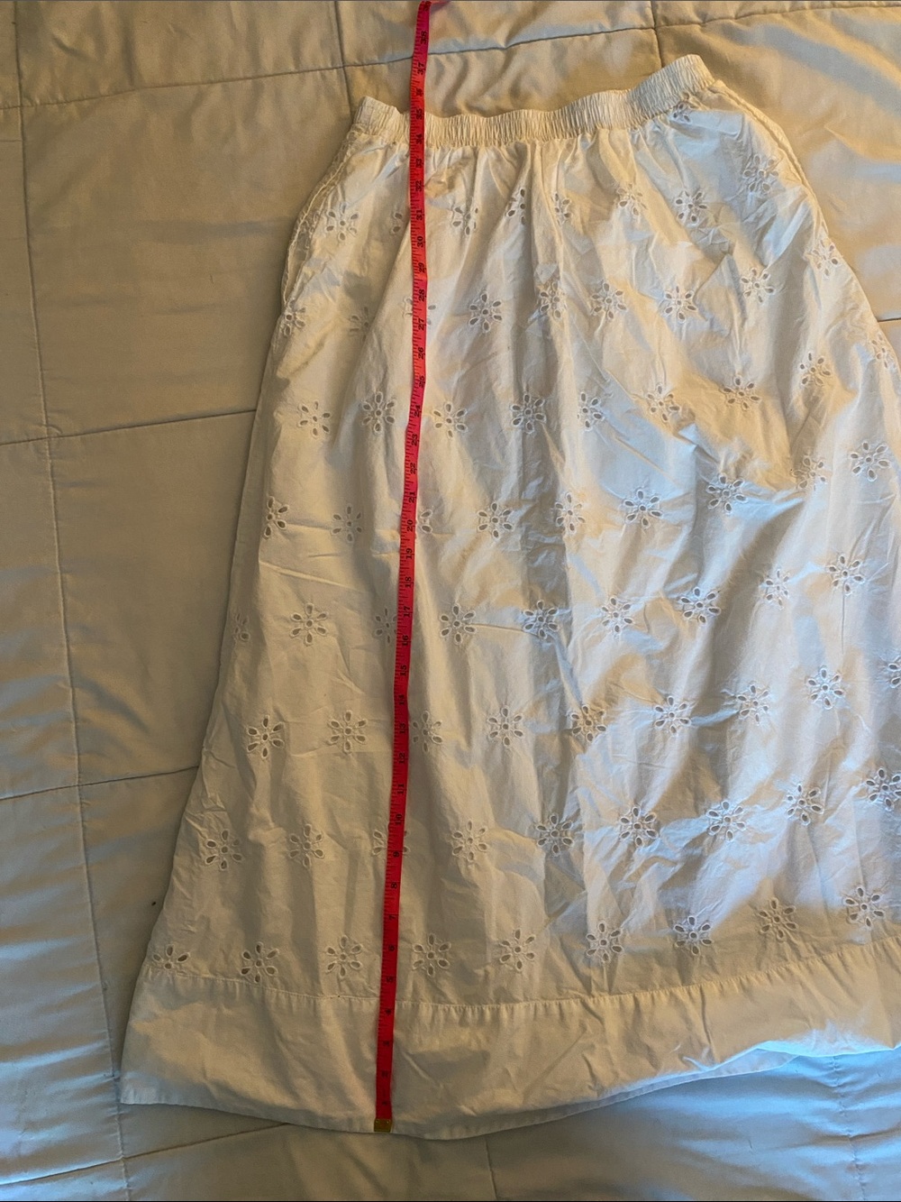 a new day White Eyelet Maxi Skirt - Picture 12 of 12